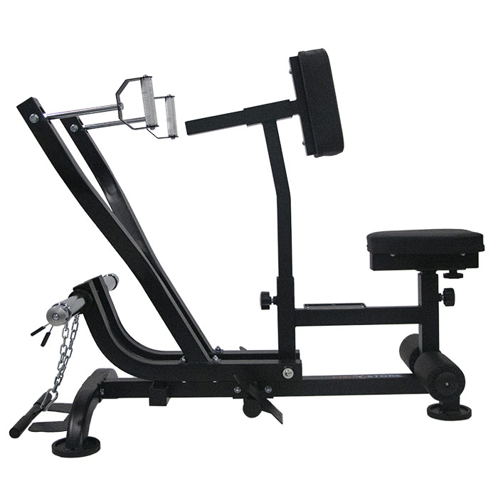 Macchina Professionale per Rowing e Arm Curl – Trainer Regolabile con Funzione Doppia, Ideale per Allenamento Dorsali, Bicipiti e Schiena-3