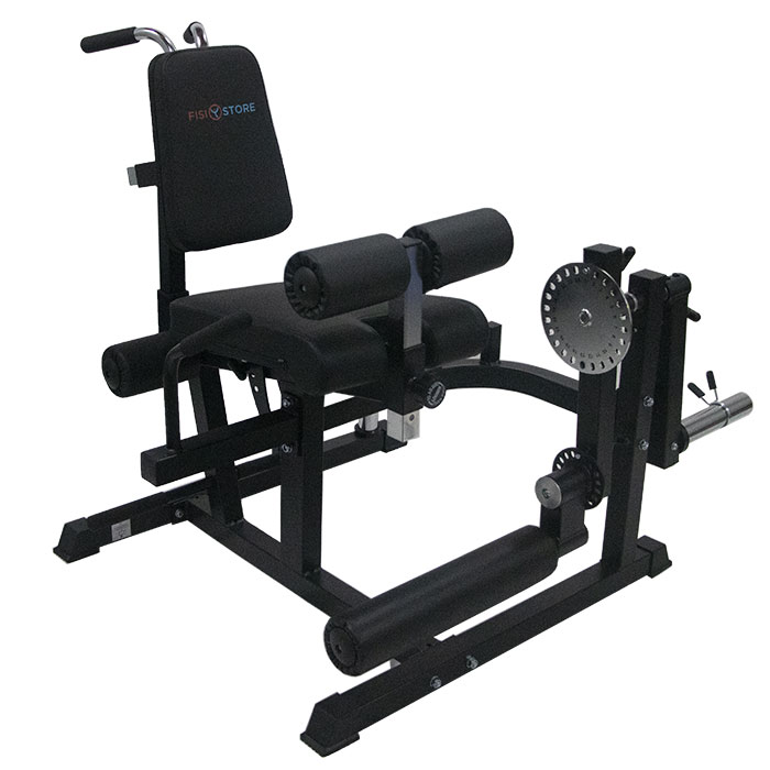 Macchina Multifunzione per Leg Extension e Leg Curl Gambe – Trainer Professionale Regolabile per Schiena, Addominali e Flessibilità Articolare-3