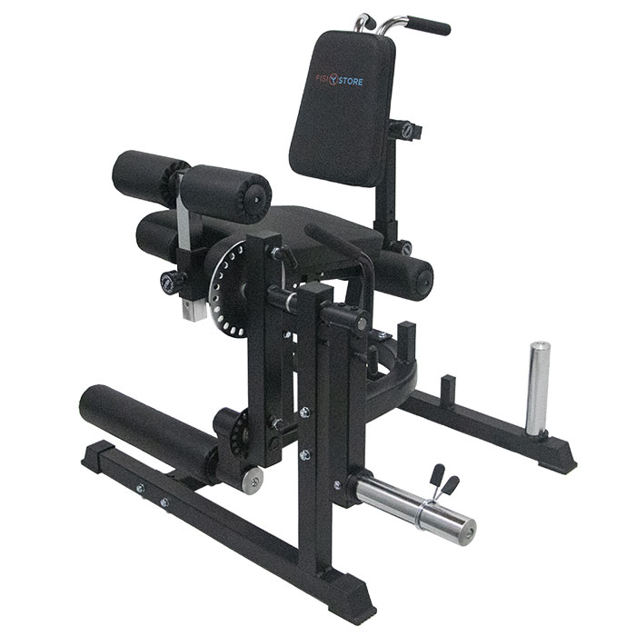 Macchina Multifunzione per Leg Extension e Leg Curl Gambe – Trainer Professionale Regolabile per Schiena, Addominali e Flessibilità Articolare