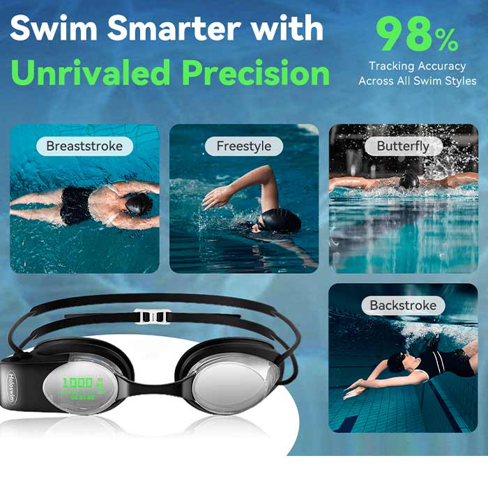 Occhialini nuoto smart Holo Swim-6