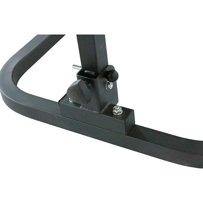 Panca Multifunzione Hip Thruster Compatta con Elastici e Cuscino Regolabile-7