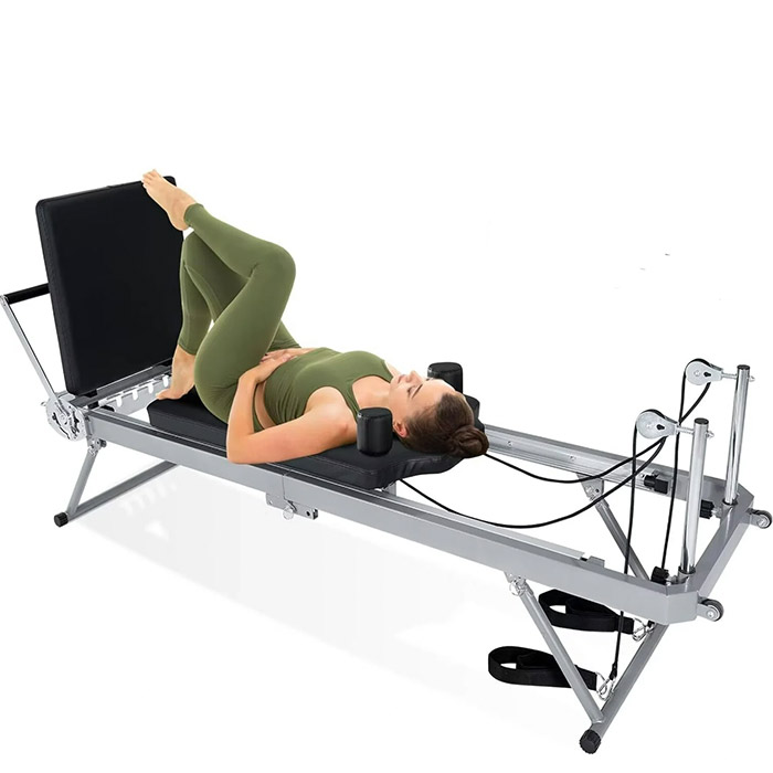 Pilates Reformer Richiudibile Flexiform con Jump Board-3