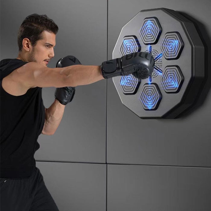 Trainer di Boxe Musicale Interattivo con Connessione Bluetooth Smart music boxing target